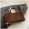 Bolsa de Hombro Relajada Estilo Coreano para Mujer 2026 Nuevo Modelo Estilo Perezoso Retro Gran Capacidad para el Trabajo y los Viajes Bolso de Mano de Moda