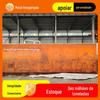 Chapa de Aço Resistente às Intempéries para Paisagens Externas, Chapa de Aço Resistente às Intempéries Q235Nhspa-H, Estrutura Pode Ser Tratada para Ferrugem, Cor de Ferrugem Externa