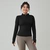 Roupas de Yoga Plus Size Casaco Feminino Outono Inverno Top Esportivo Slim Profissional Corrida menina cheinha Treinamento Fitness Manga Longa