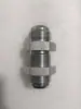 Conector de Transición para Extensión de Tubería de Aceite de Alta Presión Conector Pasamuros Hidráulico Rosca Exterior Doble Extremo Estándar Americano Métrico 1416/18D Estándar Americano