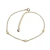 Pulsera de disco pequeño de plata de ley S925 incrustada con diamantes para mujer, estilo japonés, versátil, exquisita, nicho, alta calidad, joyería fina
