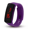 En stock nuevo reloj de segunda generación LED electrónico moda simple cuadrado táctil natación gafas de sol reloj pulsera para niños