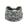 Diadema Deportiva Bohemia Accesorios de Moda Detiene el Sudor Absorbe el Sudor de Ala Ancha Algodón Puntiagudo Tela de Yoga Diadema Accesorios para el Cabello para Mujer