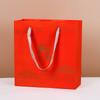 Nuevo Bolso Nido de Pájaro Bolsa de Regalo Nido de Pájaro Caja de Embalaje Bolsa Naranja Bolso de Mano Bolsa de Papel para Regalo Personalización