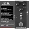 Accesorios para Guitarra Más Vendidos Transfronterizos Procesador de Efectos para Guitarra Eléctrica Delay Digital Distorsión Overdrive Simulación Instrumento