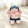 Solo Ropa de Muñeca/Ropa Hecha a Mano para Muñeca Conejo Jc Bonnie, Pijama, Vestido Mismo Estilo del Pequeño Libro Rojo, Conjunto para Muñeca de 32cm, Lindo