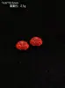 Accesorios de Arena Roja, Cuentas Hechas a Mano de Alta Calidad para DIY, Cuentas para Pulsera de Cinabrio Genuino, Accesorios Pequeños, Cuentas Sueltas al por Mayor