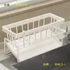 Prateleira Organizadora de Cozinha Rack Drenador de Pano de Prato para Pia Suporte para Torneira Pia Detergente Palha de Aço Artefato de Armazenamento