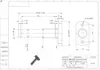 Flange de junta articulada tipo flange de lado plano com anel de retenção pino cantilever de aço 45# núcleo do eixo WHE01 em estoque