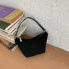 Bolsa de almuerzo de nicho estilo coreano, acabado mate de moda, bolso de mano para mujer, bolso de hombro, bolso cruzado versátil con un toque de alta gama