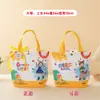 Bolsa de Lona Souvenir para Estudiante Bolsa Tote de Dibujos Animados Bolsa de Regalo Día del Niño Regalo de Cumpleaños Venta al por Mayor