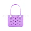 Bolsas Perfuradas de Eva para Comércio Exterior Europeu e Americano Podem Ser Decoradas por DIY, Bolsas de Praia, Bolsas Femininas Mais Vendidas Transfronteiriças, Necessaires, Bolsas Transversais para Mulheres