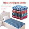 Almofada de diafragma adulto para meia-idade e idosos lavável impermeável à prova de vazamento puro algodão bebê bebê oversized Bed Care Mat