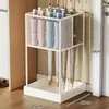 Tubo de Armazenamento para Guarda-chuva Porta-Guarda-chuvas Quadrado de Chão Cesta de Armazenamento Artefato de Armazenamento para Guarda-chuvas Comerciais Porta-Guarda-chuvas Dobrável com Dreno