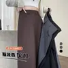 Traje de Mujer Otoño Temprano 2026 Pantalones de Pierna Ancha, Talla Petite, Corte Ajustado, Cintura Alta, Caída, Pierna Recta, Largo Hasta el Suelo, Pantalones Casuales, Comercio Exterior