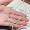 Collar de Lazo de Perlas Francesas para Mujer Lujo Accesible Diseño de Nicho Cadena para Clavícula 2025 Nuevo Estilo Caliente Accesorios para Collares