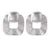 S925 Sterling Silver Fog Surface Frosted Hanging Brincos Femininos 2024 Novos Brincos Exclusivos de Alta Qualidade para Outono e Inverno