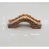 Adornos, Decoraciones, Casas en Miniatura, Puentes Pequeños de Madera y Resina, Jardines de Micro-Paisaje, Escalones Pequeños, Timones de Suculentas, Pozos Antiguos
