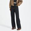 Pantalones Scimitar de Camelia para Mujer Primavera, Otoño e Invierno 2025 Nuevos de Alta Gama Holgados Perezosos Rectos Caídos Casuales de Pierna Ancha para Mujer