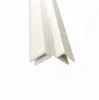 Perfil em U coextrudado de PVC macio e rígido Tira de proteção de canto de plástico PVC Perfil de slot para cartão de placa PVCKT