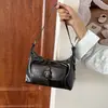 Bolsa de Mão Nova Retro Transfronteiriça 2026 com Design Simples de Fivela de Cinto, Versátil para o Dia a Dia, Bolsa de Ombro Cruzada