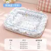 Nueva cama para gatos transfronteriza, en forma de L, con cojín y alfombrilla refrescante de látex y seda helada para perros, ideal para todas las estaciones.