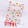 Sticker de uñas 5D en relieve Sanrio SP kulomi melody KT cat perro de orejas grandes wendy sticker de uñas pellizco