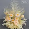 Flores para el camino de la boda flores para la mesa del hotel macetas bolas de flores decoración del escenario de la boda arte floral terminado