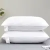 Atacado do Fabricante Travesseiros de Hotel, Travesseiros Não Fluorescentes, Enchimentos de Travesseiro Fofos Amigáveis à Pele, Enchimentos de Travesseiro de Proteção da Coluna Cervical, Travesseiros para Homestay Transfronteiriços de Comércio Exterior