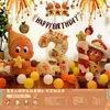 Decoraciones de Cumpleaños Temáticas de la Estrella del Libro Rojo para el Primer Cumpleaños del Bebé, Celebración del Mes Completo, de los Cien Días y Suministros para la Ceremonia del Primer Cumpleaños, Banderines y Decoraciones Colgantes