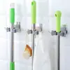 Suministro Directo de Fábrica Gancho para Mopa, Baño sin Perforaciones, Montaje en Pared sin Rastro, Pinza para Mopa sin Clavos, Almacenamiento Adhesivo Multifuncional