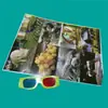 Venta al por mayor y al por menor de fábrica de varios Gafas 3D Rojas y Azules compatibles con Tarjetas 3D Rojas y Azules Papel para Imágenes Estéreo Impresión de Tarjetas