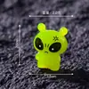 Nuevo producto de resina transfronterizo: figuras de alienígenas lindas, decoraciones DIY, accesorios colgantes, mini accesorios, adornos pequeños