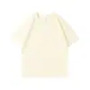 Verano 2026 230g Algodón Puro Peso Pesado Manga Corta Transpirable Cuello Redondo Media Manga Color Sólido Ropa para Niños Camiseta para Niños y Niñas, Tallas Mediana y Grande