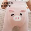2025 Novo Inverno Padrão de Cânhamo Desenho Animado Leggings Grandes de PP Forradas com Lã Espessadas Rosa Peça Única Veludo Meia-Calça de Bebê