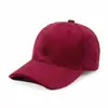 Gorra de Béisbol Personalizada de Terciopelo de Ala Corta para Hombres y Mujeres, Gorra de Ala Curva para Otoño e Invierno, Gorra Cálida de Estilo Coreano Casual Urbano, Corona Redonda