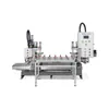 Máquina Pequeña Automática de Chaflanado Acero Inoxidable Vidrio Plano Amoladora Angular Ventosa Neumática Placa de Roca Máquina Redondeadora