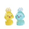 Paisagem Micro de Novo Produto Transfronteiriço Coelho Fofo Luminoso de Orelhas Longas Acessórios de Decoração DIY Enfeites de Mesa e Carro