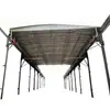 Toldo de Chuva Retrátil Grande para Exterior Impermeável Toldo Retrátil para Sol Toldo Retrátil para Estacionamento Barraca para Food Truck de Feira Noturna