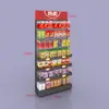 Estante Exhibidor de Snacks para Estantería de Supermercado, Estante para Nueces de Betel, Estante Pequeño Multicapa Montado en Pared para Chicles, Estante de Cabecera para Farmacia
