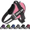 Arnés Transfronterizo para Perro, Correa para Perro, Cuerda de Tracción, Arnés Retráctil Ajustable para Perros Medianos y Grandes, Arnés para Perros Pequeños