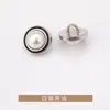 Botones para Camisa Teñidos con Aceite de Perla, Botones Metálicos, Botones para Camisa, Botones para Suéter Tejido, Accesorios para Ropa Jinda