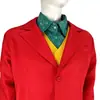 Halloween Joker Joker Joker Jokun Fénix Disfraz completo Cosplay Traje de Hombre Película de Terror DC