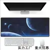 Mouse Pad Personalizado Grande Atalhos de Escritório Borda Espessada Teclado de Jogo Mouse Pad Preto Fofo para Homens e Mulheres