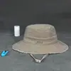 En stock Algodón Puro Lavado Sombrero de Pescador con Volantes Hyun-a Sombrero de Cubo para Mujer para Compras y Viajes Sombrero de Sol Personalizado de Moda