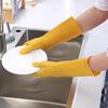 Luvas de Borracha Espessas Aprimoradas para Proteção do Trabalho Mergulhadas em Borracha Industrial Impermeáveis, à Prova de Óleo, Resistentes a Ácidos e Álcalis, Totalmente Revestidas com Borracha, Antiderrapantes e Resistentes ao Desgaste