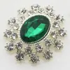 Versión coreana de los nuevos accesorios DIY de aleación, pedrería y acrílico de 25*28 mm, hebilla para bufanda, broche, prendedor