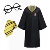Túnica de Academia Harry Potter Disfraz Cosplay Túnica Mágica Ropa para Adultos y Niños Disfraz de Halloween