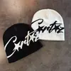 Gorro de Hip-Hop Callejero Americano para Patineta Gorro de Punto Moderno para Hombres y Mujeres Otoño e Invierno Nuevo Calentador de Cabeza Gorro para el Frío