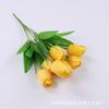 Fábrica atacado 7 pequenos cachos de tulipas jardim engenharia imobiliária jardinagem decoração flores falsas casa exibir flores de seda